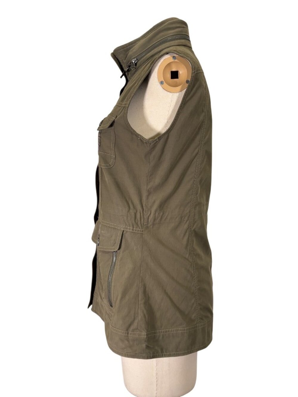 Kuhl Womens Rekon Cavas Utility Zip Up Vest Size Small - Picture 5 of 10